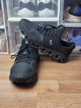 On Running CloudSwift Sneakers US 13 Black Shoes Athletic CloudTec